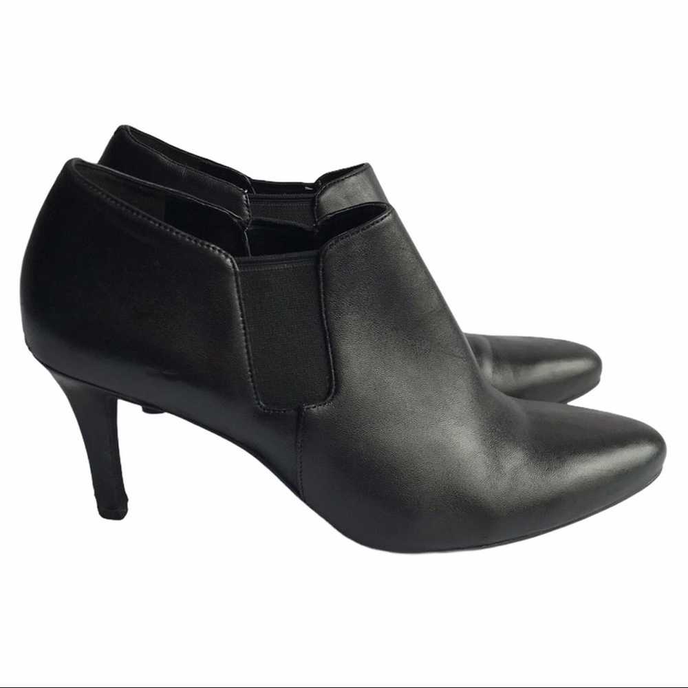Cole Haan Maxfield Ankle Booties Heels Leather Ch… - image 2