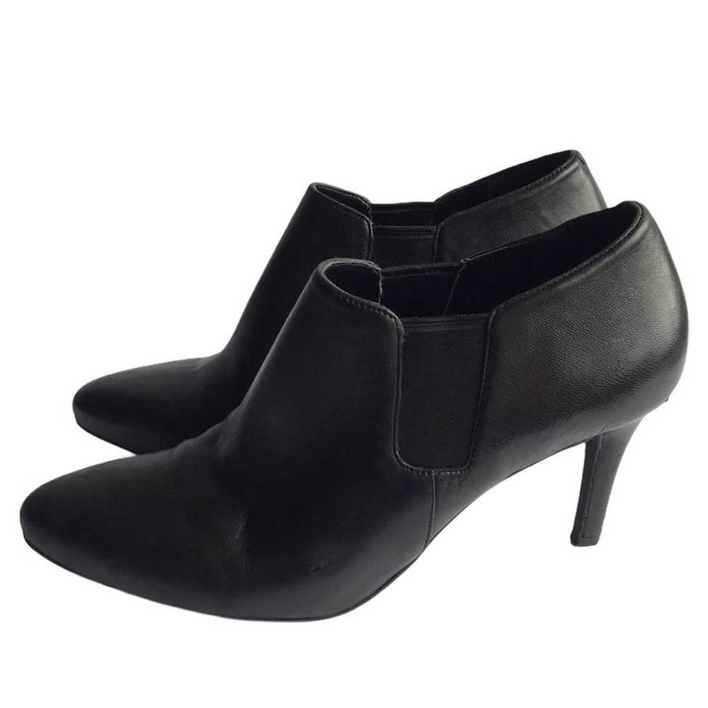 Cole Haan Maxfield Ankle Booties Heels Leather Ch… - image 4