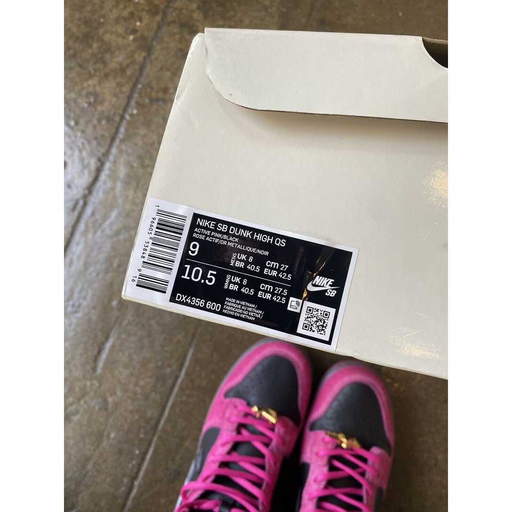 Nike Size 9 - Nike Run The Jewels x Dunk SB High … - image 6