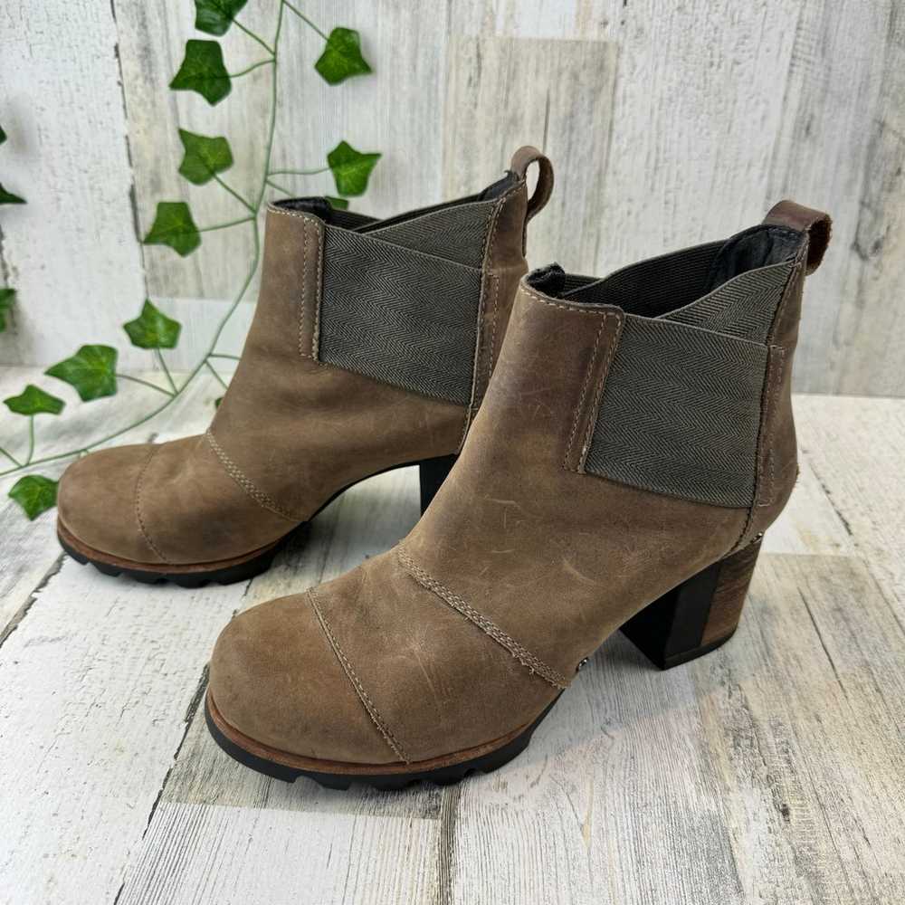 Sorel Addington Waterproof Leather Chelsea Heel B… - image 3