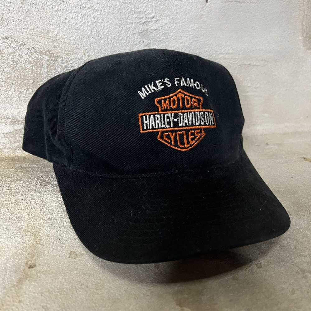 Harley Davidson × Snap Back × Vintage VTG 90s Har… - image 2