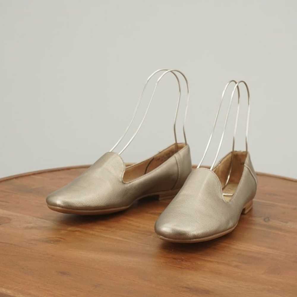 Naturalizer Womens Kit2 Kit Flats Shoes Gold Leat… - image 4