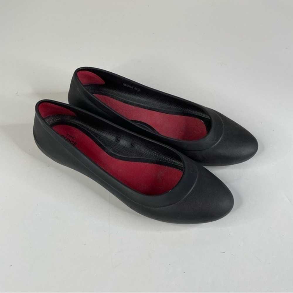 Crocs Iconic Comfort Lina Ballet Flats in Black S… - image 1