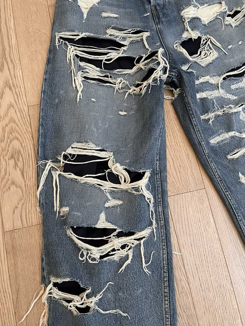 Balenciaga Balenciaga Destroyed Jeans RARE - image 5