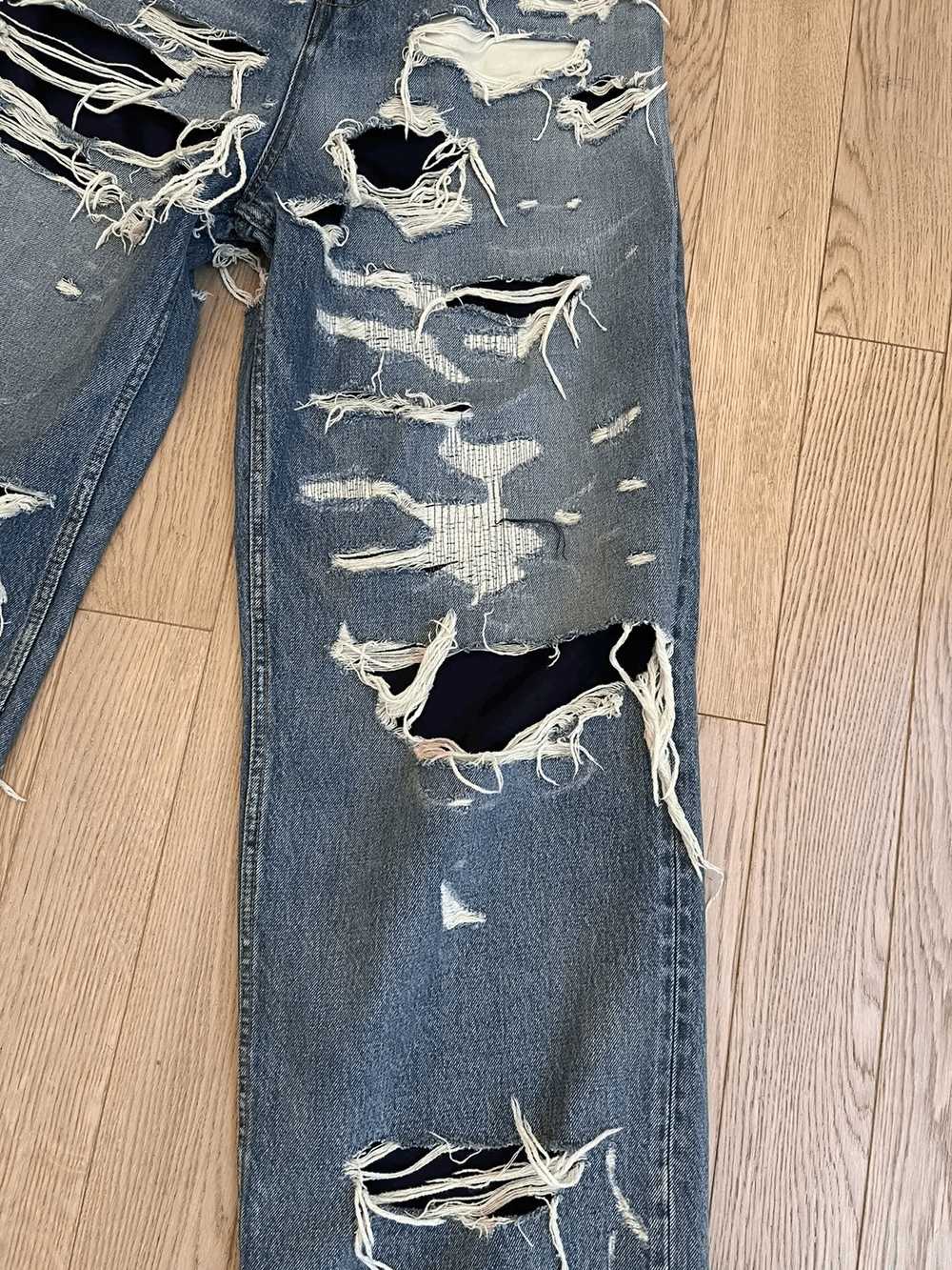 Balenciaga Balenciaga Destroyed Jeans RARE - image 6