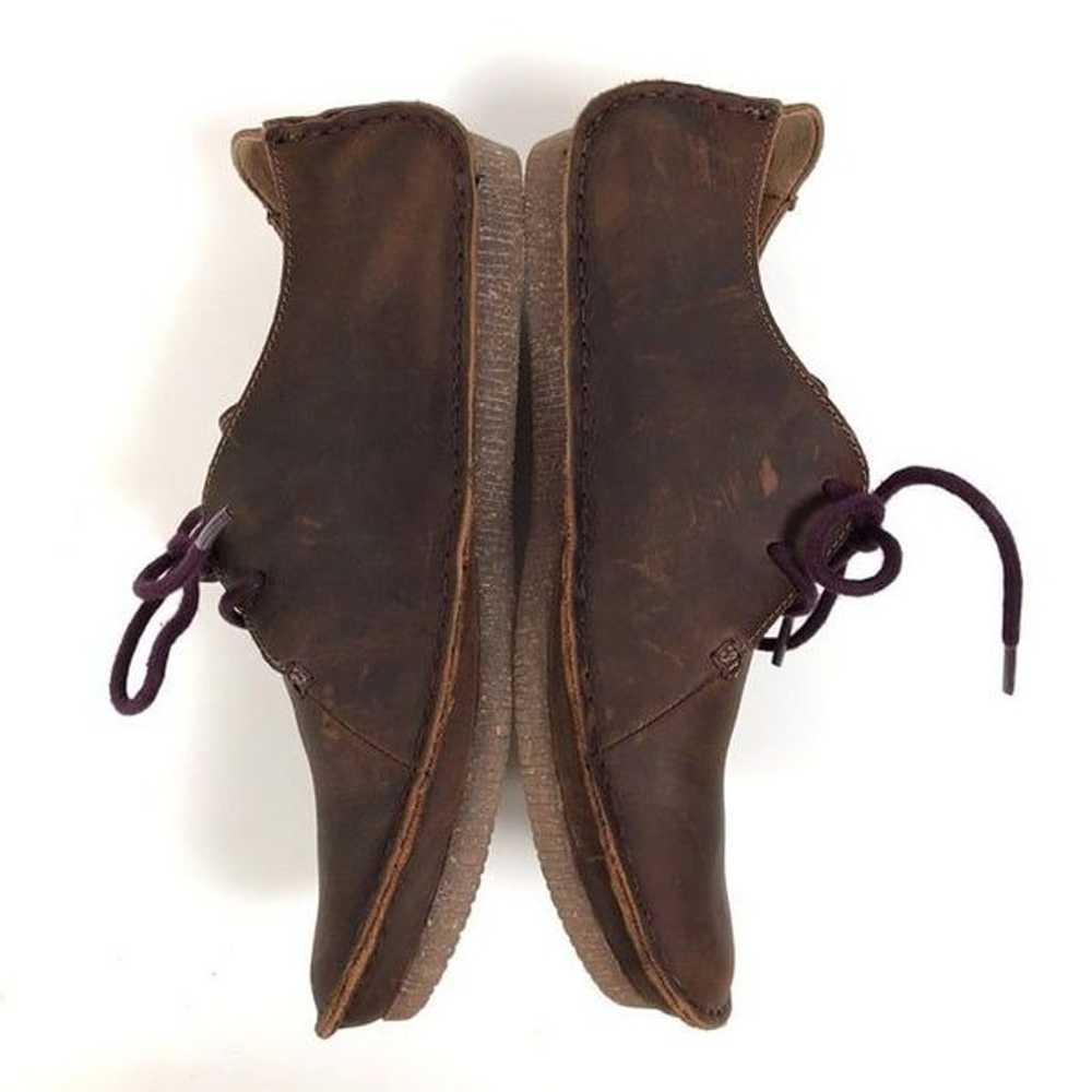 Women's Vintage Clarks Brown Cottagecore Prairie … - image 7