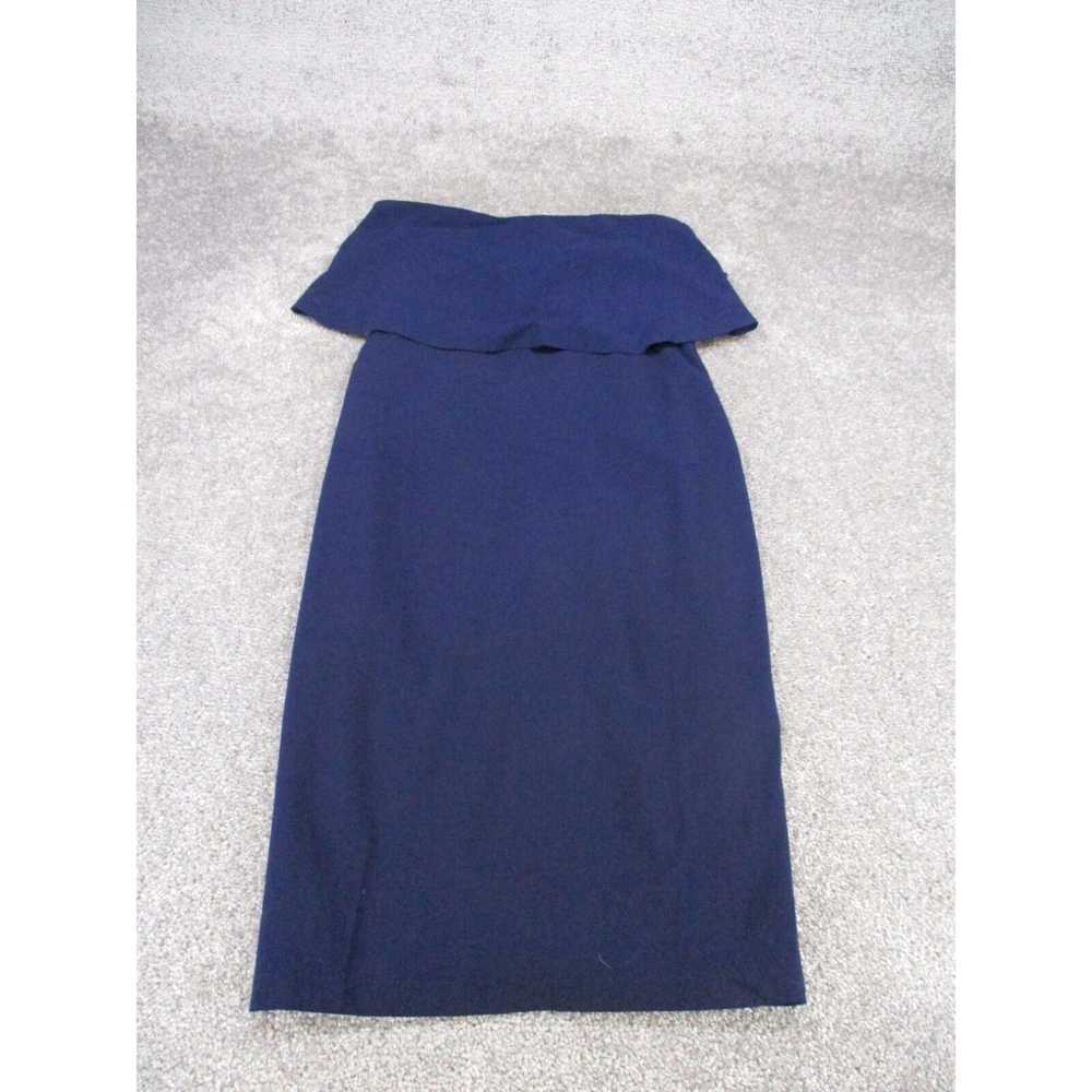 Lulus Lulus Sheath Dress Womens Small Navy Blue S… - image 1