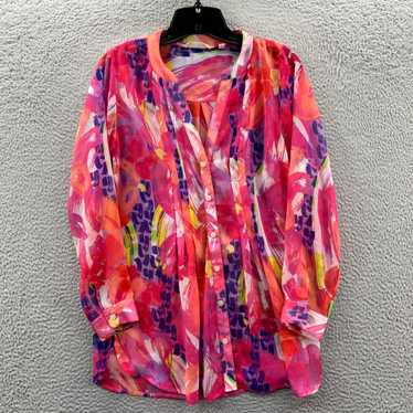 Vintage SOFT SURROUNDINGS Shirt Womens Petite XS … - image 1