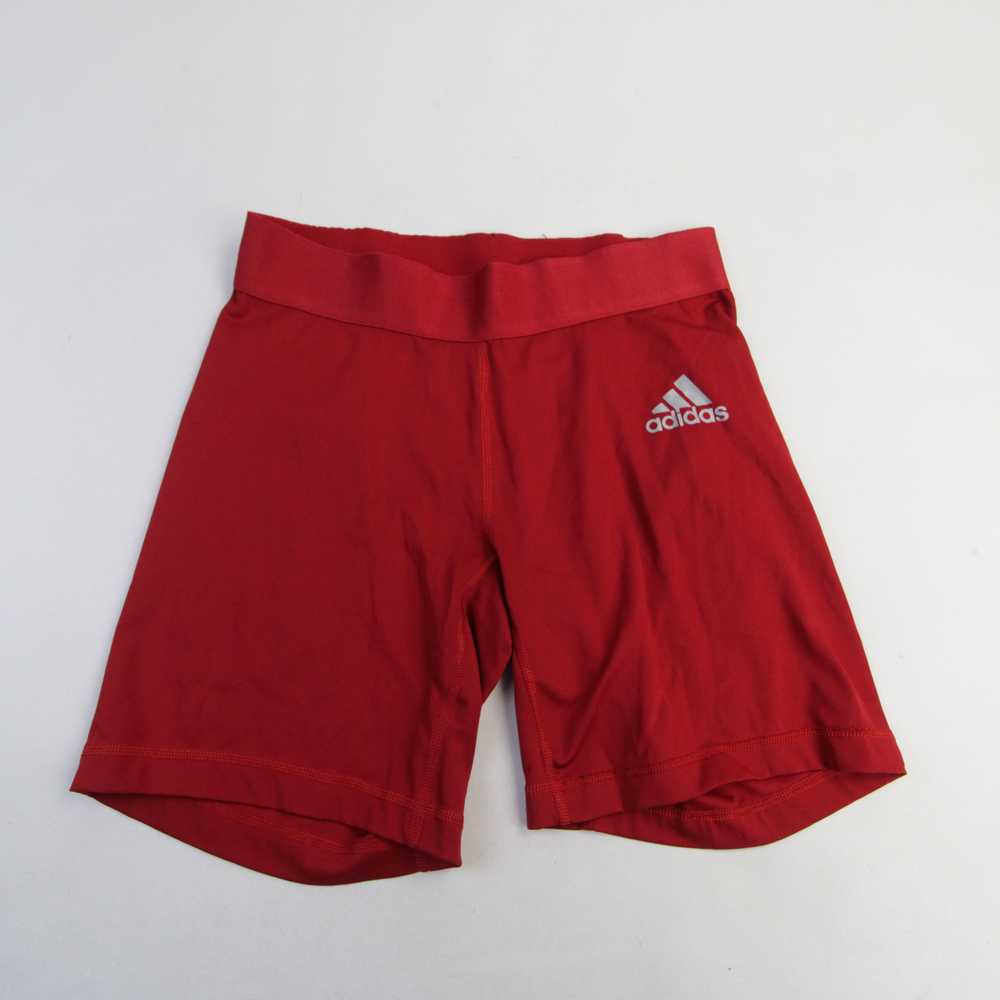 adidas Techfit Compression Shorts Women's Red Used - image 1