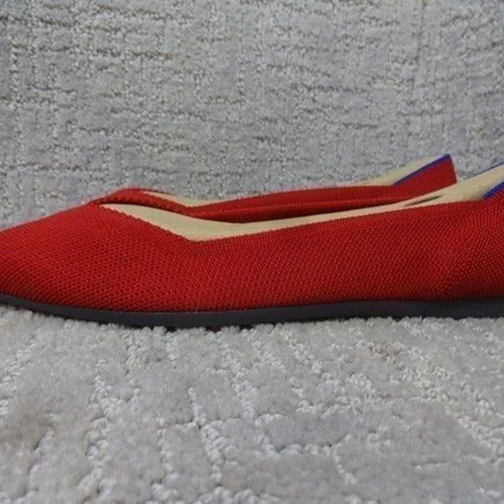 Rothys The Point Women's Size 8.5 US Chili Red Po… - image 3