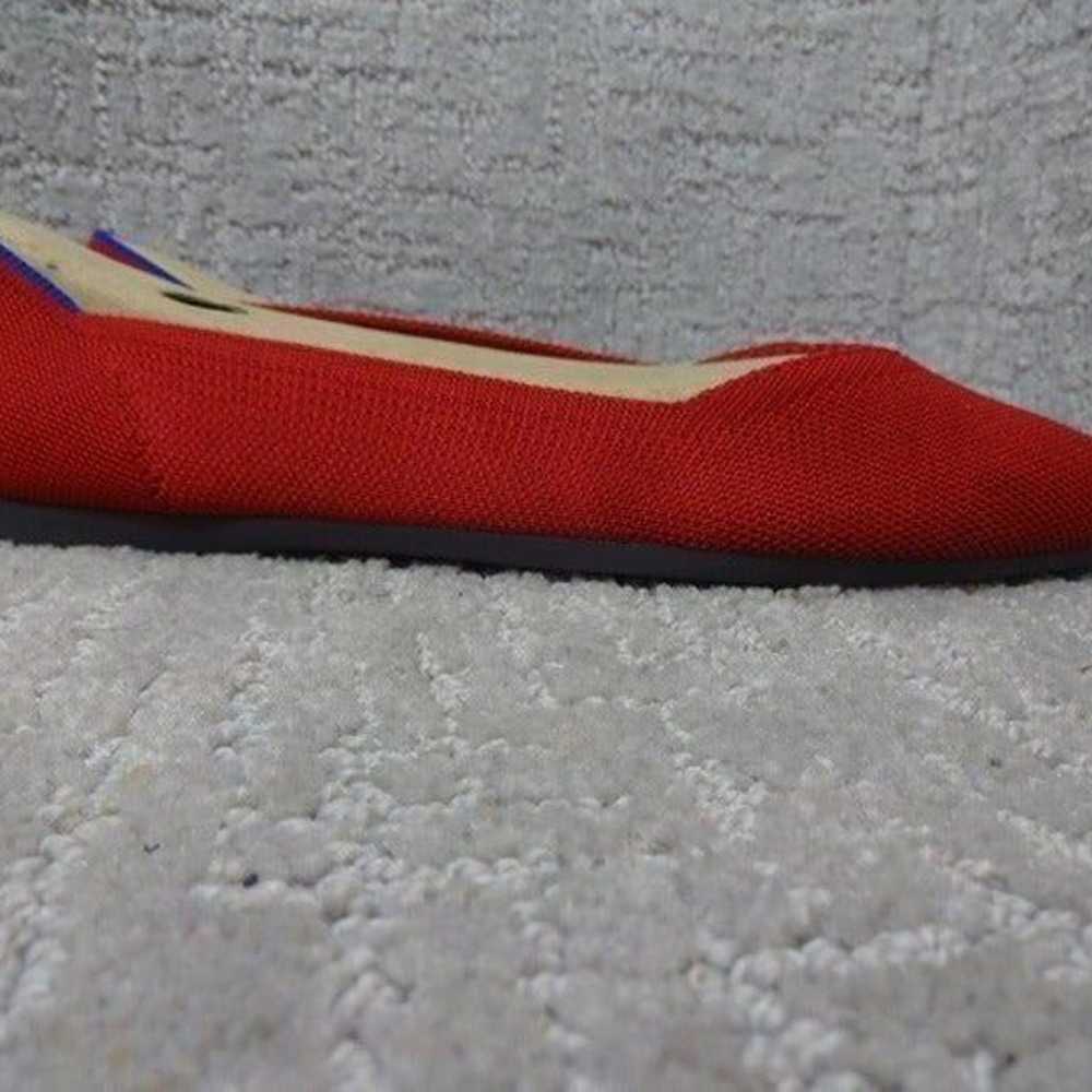 Rothys The Point Women's Size 8.5 US Chili Red Po… - image 4