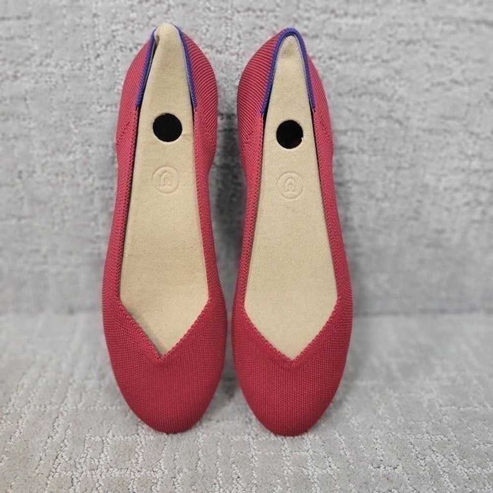 Rothys The Flat Women's Size 10 US Scooter Red Ro… - image 1