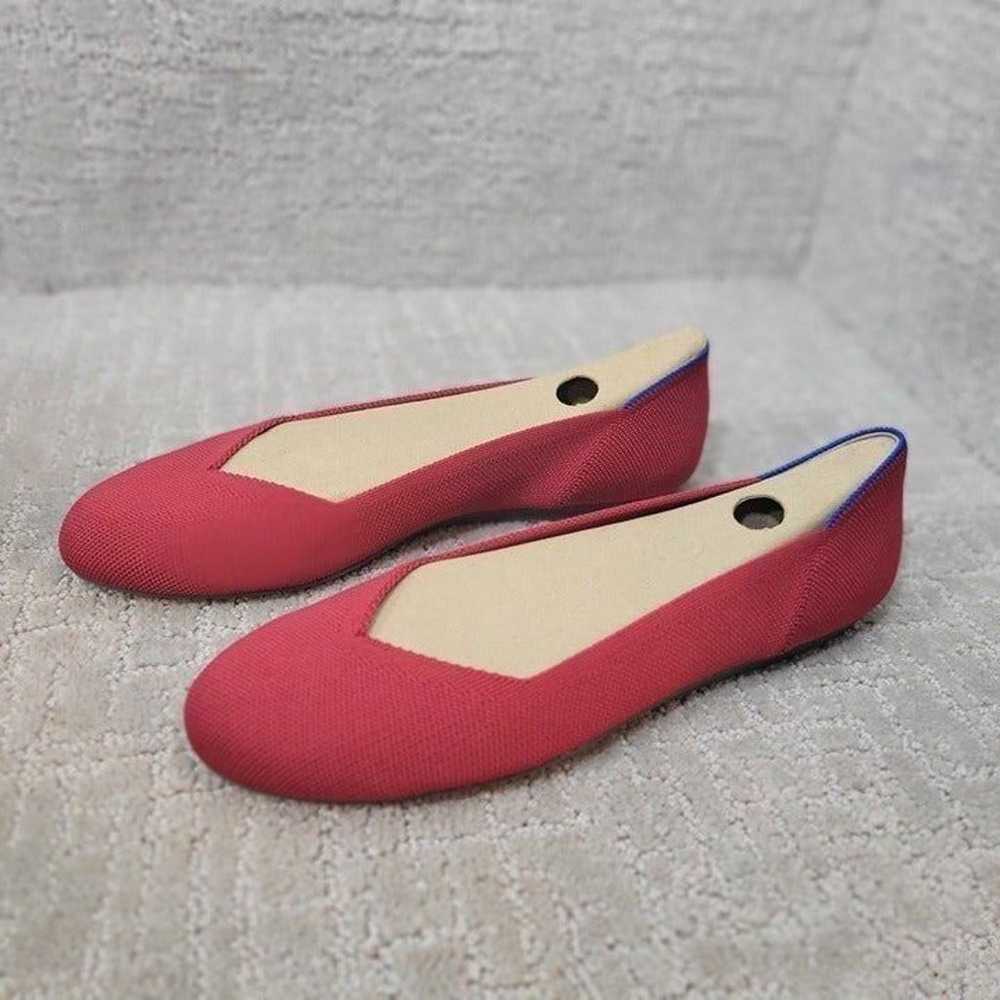 Rothys The Flat Women's Size 10 US Scooter Red Ro… - image 3