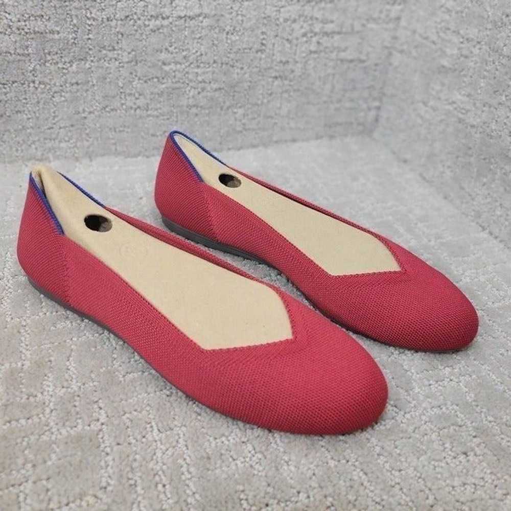 Rothys The Flat Women's Size 10 US Scooter Red Ro… - image 4