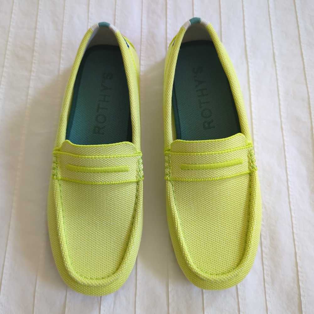 Rothy's Driving Loafer Limon size 8 - image 1