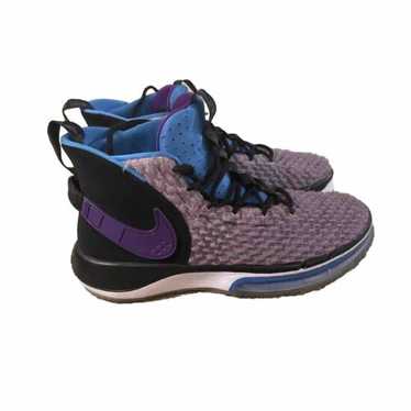 Nike AlphaDunk Basketball Shoes Voltage Purple Black BQ5401
