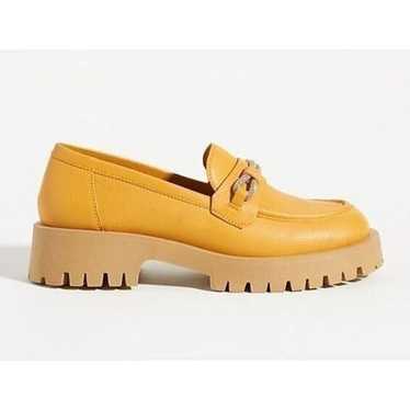 NEW Anthropologie Bruno Premi 3D Lug Loafers in Y… - image 1