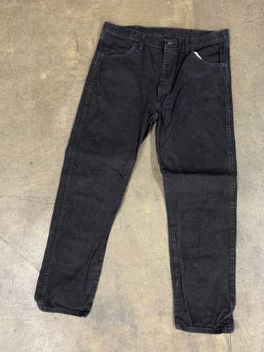 Wrangler Vintage Rustler Black Jeans 37 x 32