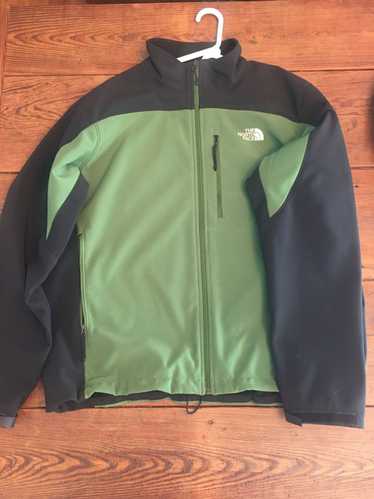 The North Face Green and Black North Face Jacket