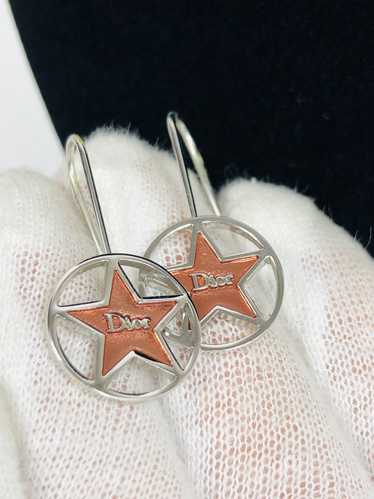 Dior Dior star logo earrings