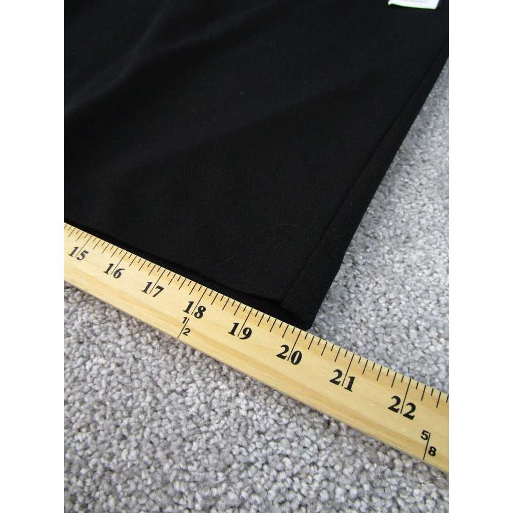 DKNY DKNY Skirt Womens 16 Black Stretch Pencil Of… - image 3