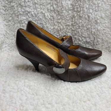 Biviel Pointed Toe Mary Jane Pumps size 38.5 - image 1