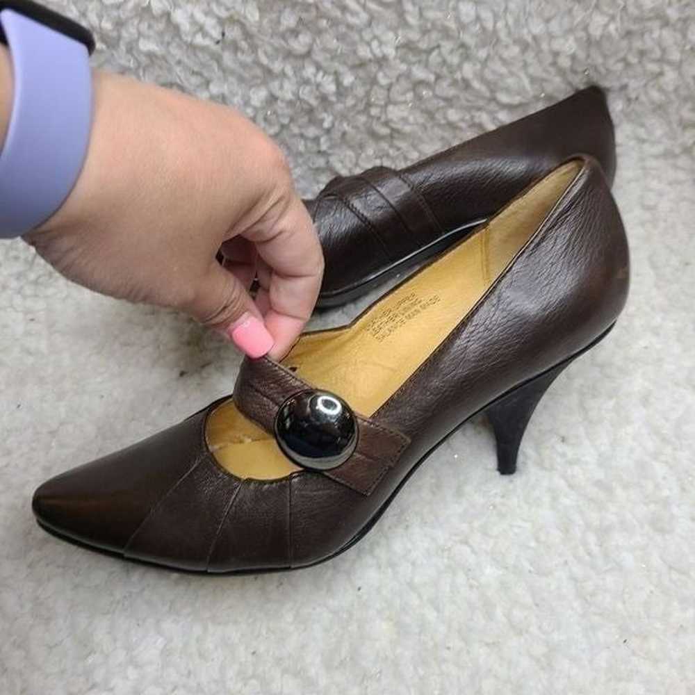 Biviel Pointed Toe Mary Jane Pumps size 38.5 - image 3