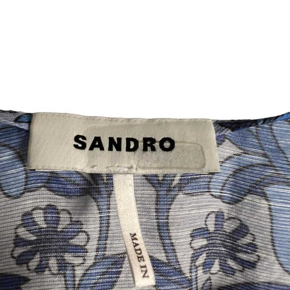 Sandro Linen mini dress - image 9