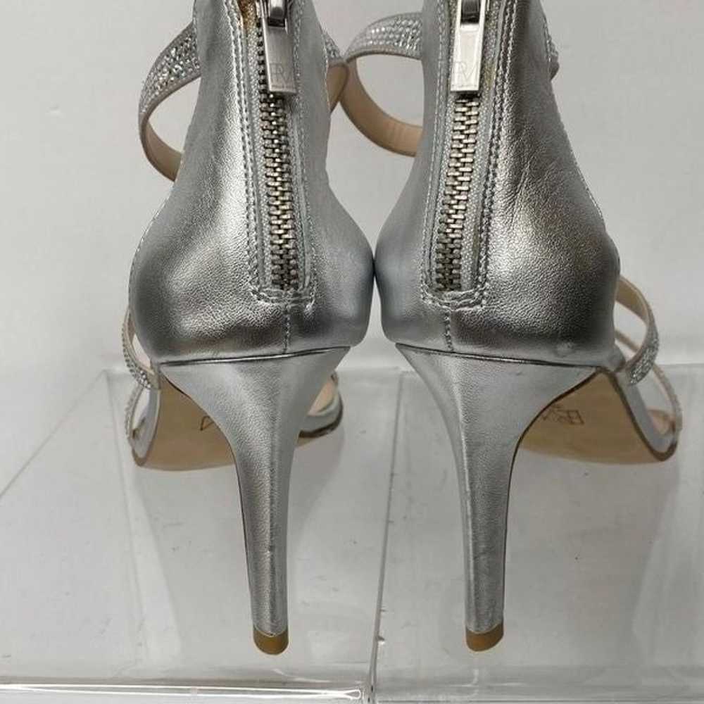 Pelle Moda Dalia 2 Silver Ankle Strap Embellished… - image 4