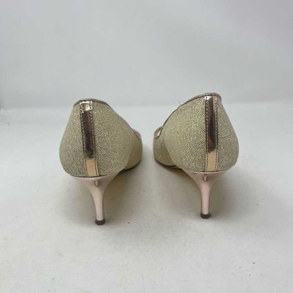 I. Miller Womens Bonded Leather Sole Peep Toe Pum… - image 4