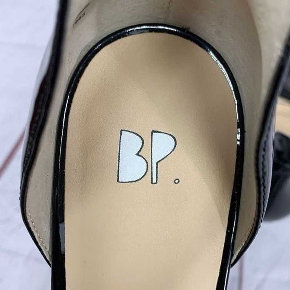 BP. Women’s 11 Black Patent Leather Pump Heels St… - image 7