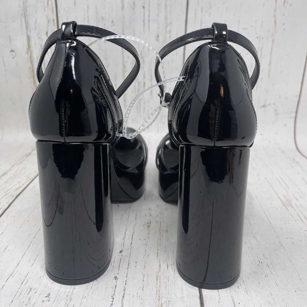 Chelsea & Violet Sandals Size 8.5 Black Arianna P… - image 8