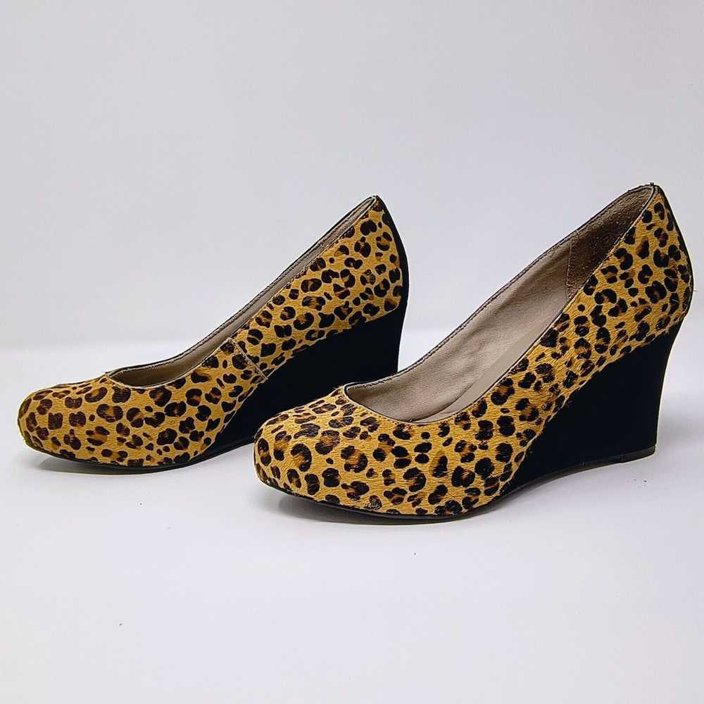 Rockport Walkability Leopard Cheetah Print Wedge … - image 1