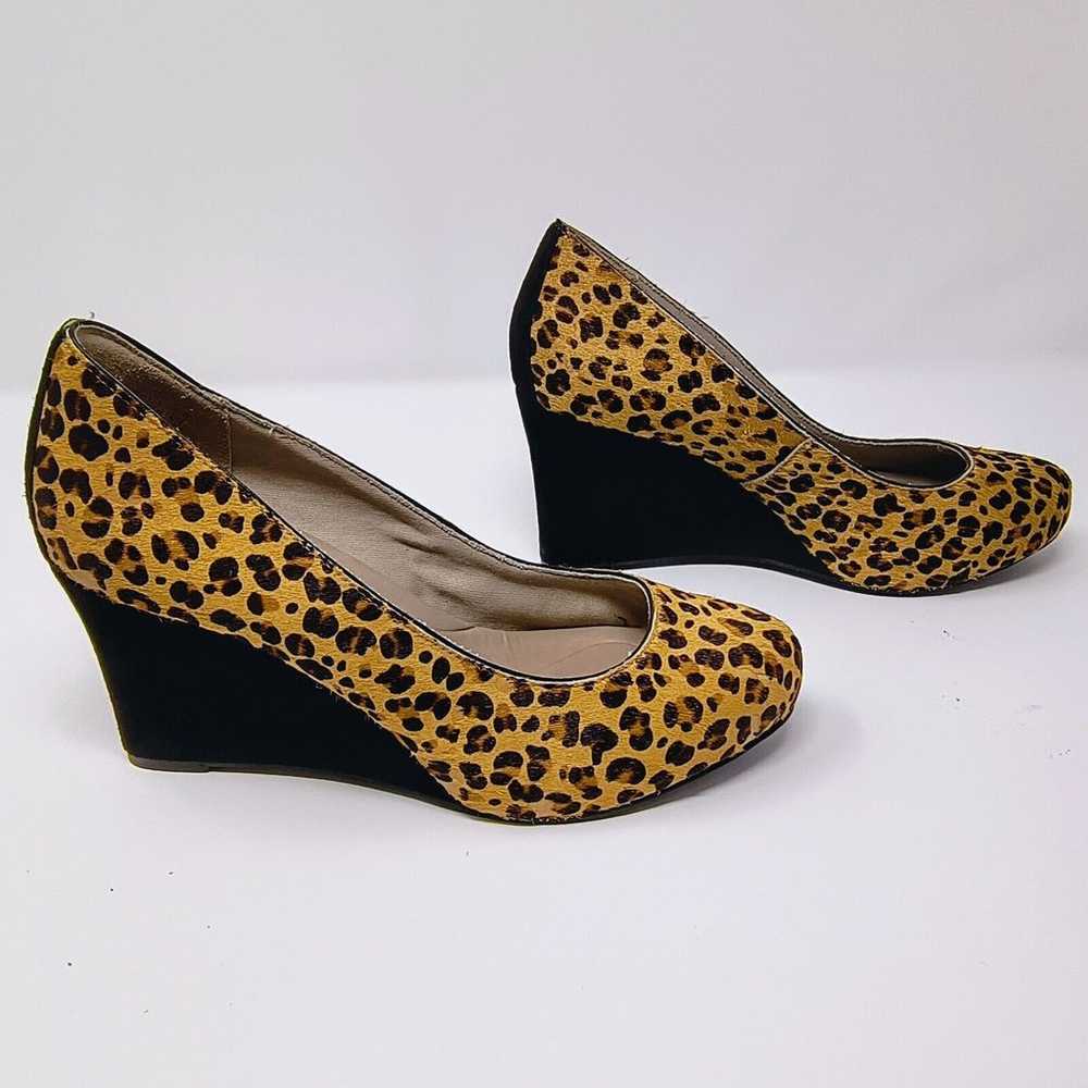 Rockport Walkability Leopard Cheetah Print Wedge … - image 2