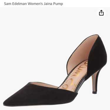 Sam Edelman Jaina D’Orsay Leather Pump Heel Size 9 - image 1