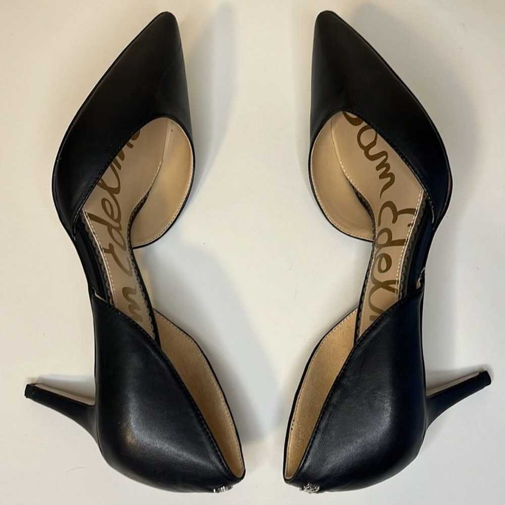 Sam Edelman Jaina D’Orsay Leather Pump Heel Size 9 - image 4