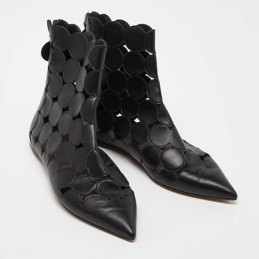 Valentino Garavani Leather boots - image 3
