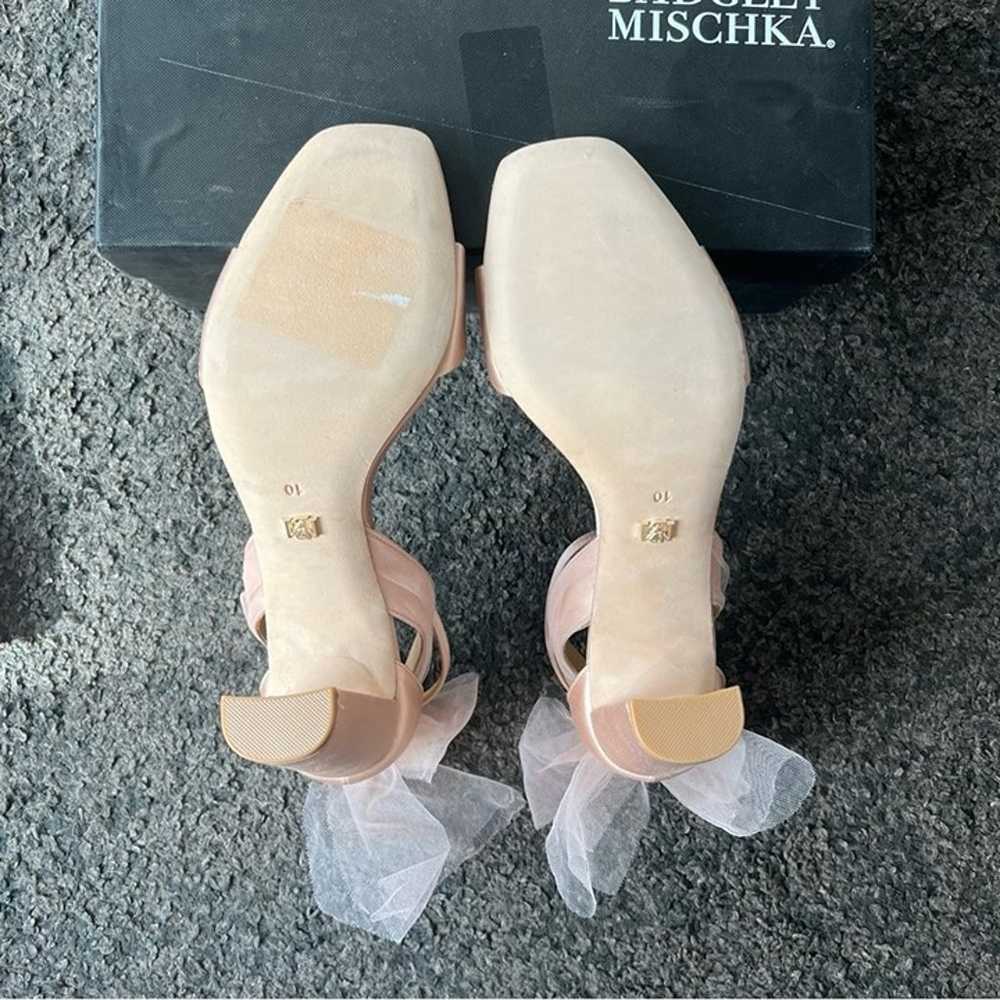 Badgley Mischka Kim Ankle Strap Heels bridal soft… - image 8