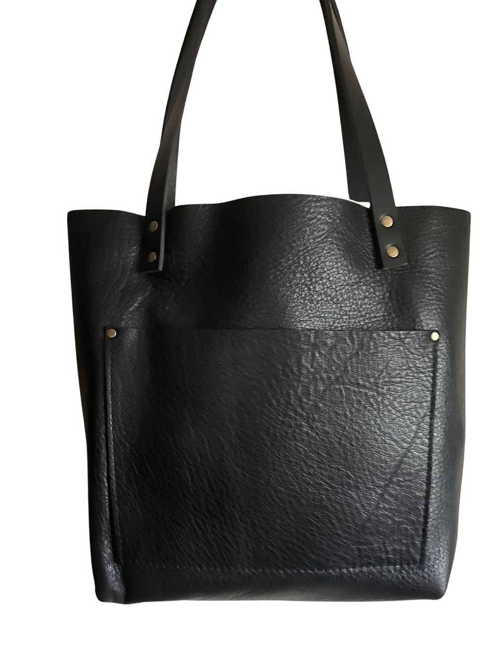 Portland Leather 'Almost Perfect' Leather Tote Bag - image 4