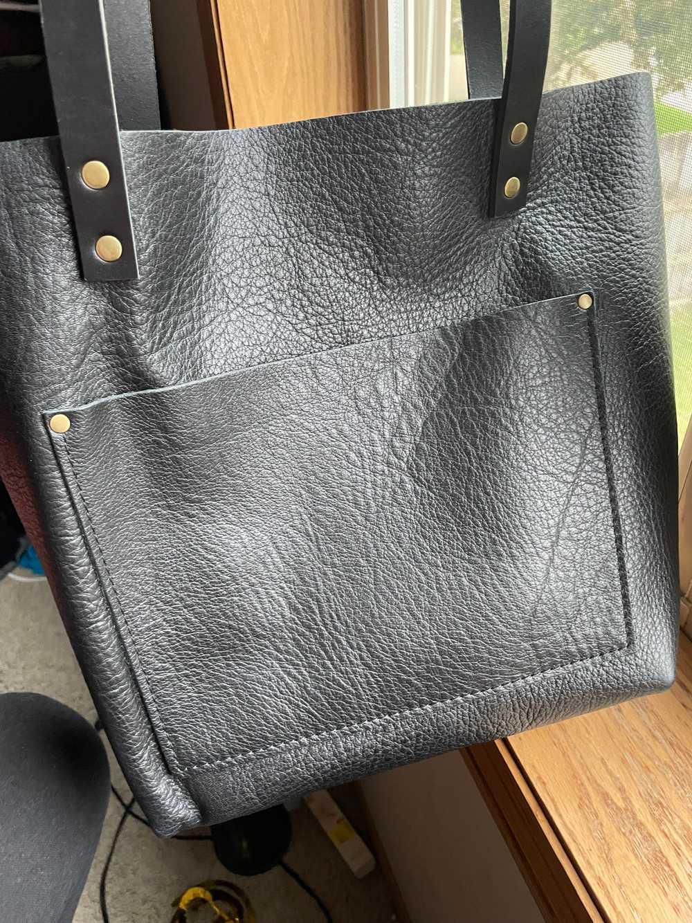 Portland Leather 'Almost Perfect' Leather Tote Bag - image 5