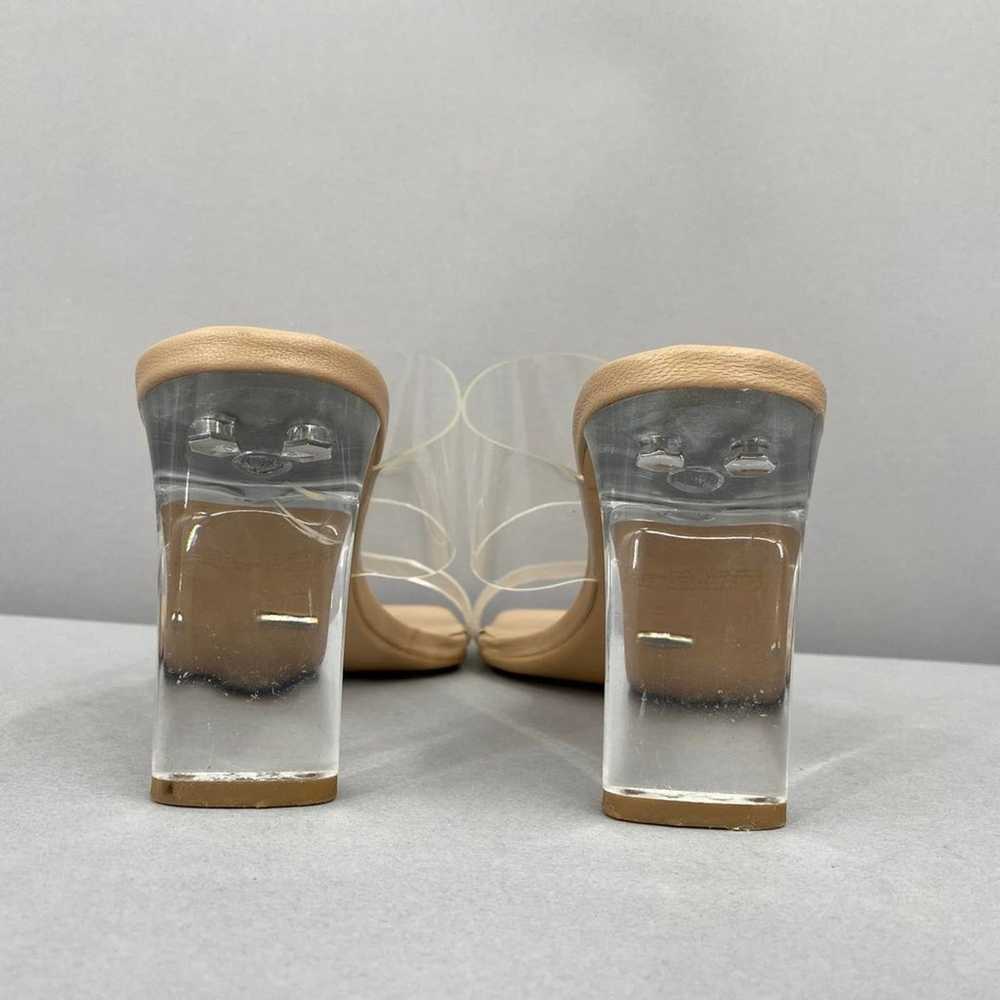 Tony Bianco Chicago Sandals Clear Vinylite & Tan … - image 6