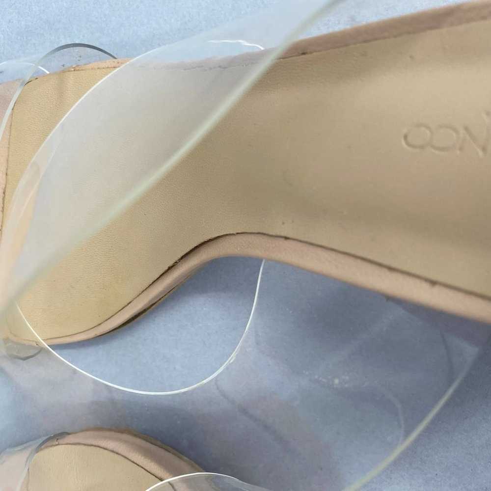 Tony Bianco Chicago Sandals Clear Vinylite & Tan … - image 8