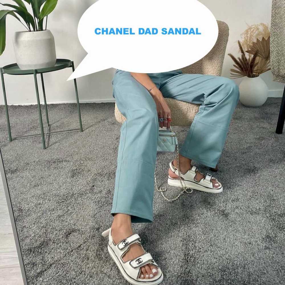 Chanel Dad Sandals leather sandal - image 10