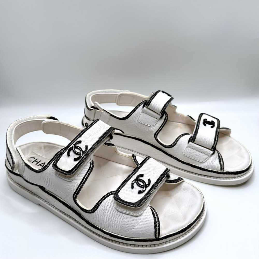 Chanel Dad Sandals leather sandal - image 3