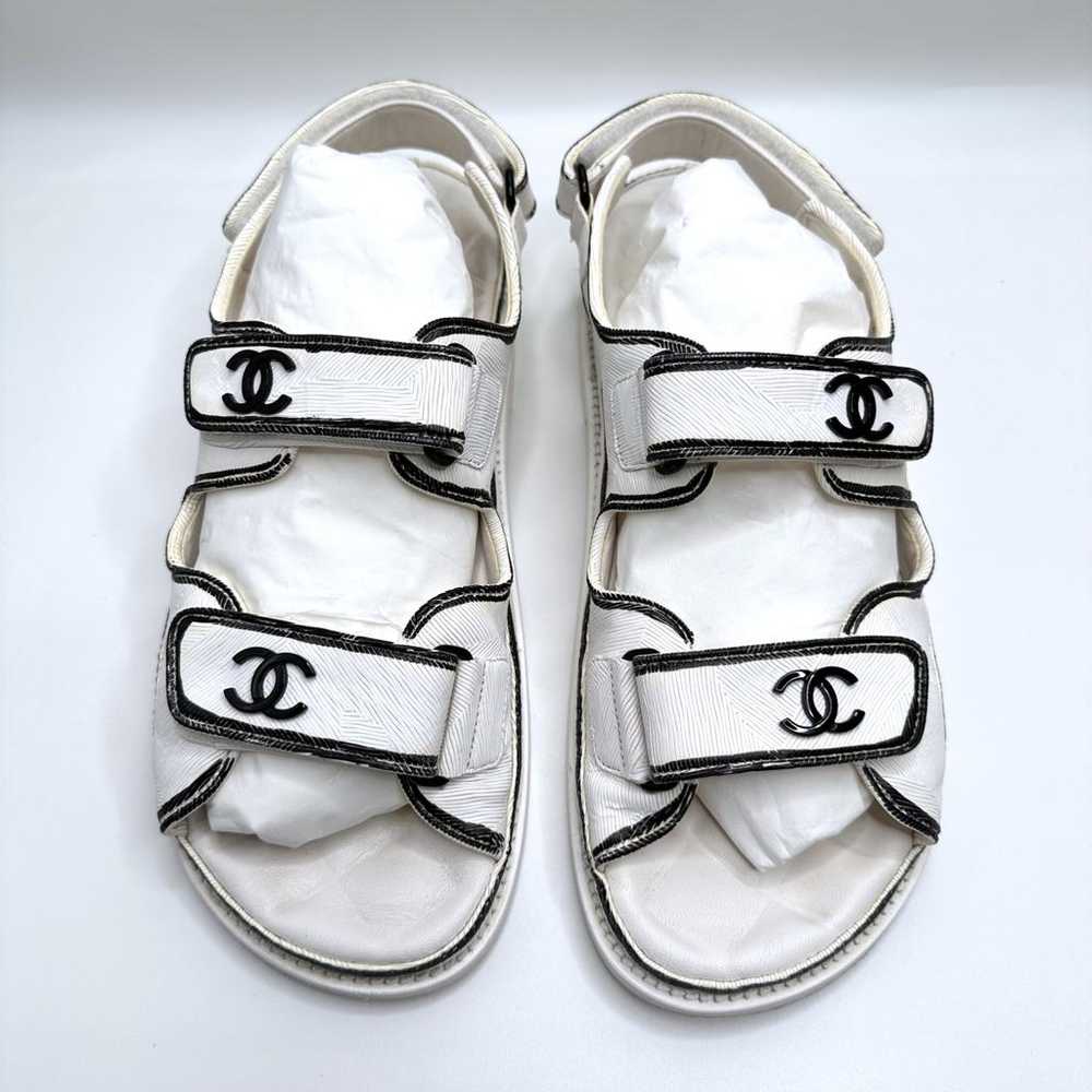 Chanel Dad Sandals leather sandal - image 7