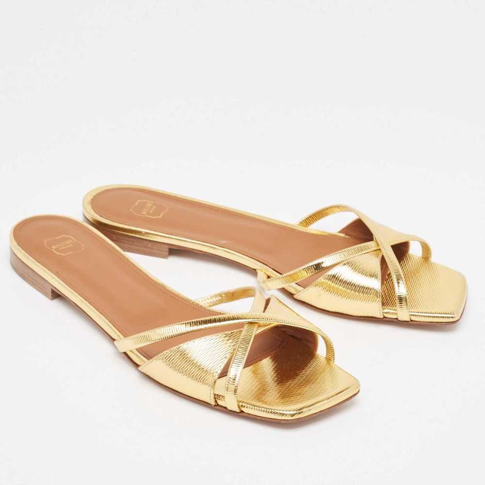 Malone Souliers Leather flats - image 3