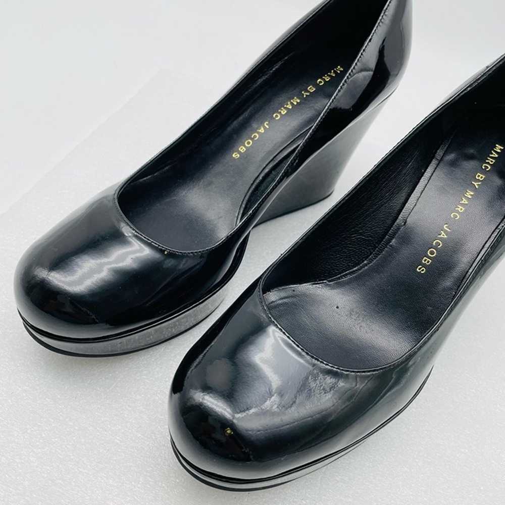 Marc Jacobs women's Enamel High Heel shoes size 5… - image 9