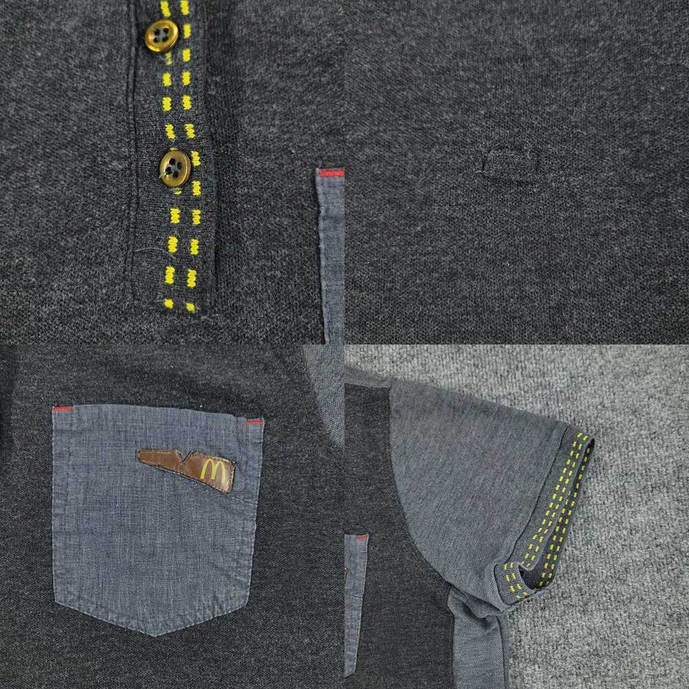 Vintage McDonald's Polo Shirt Women's XL Gray Emp… - image 4