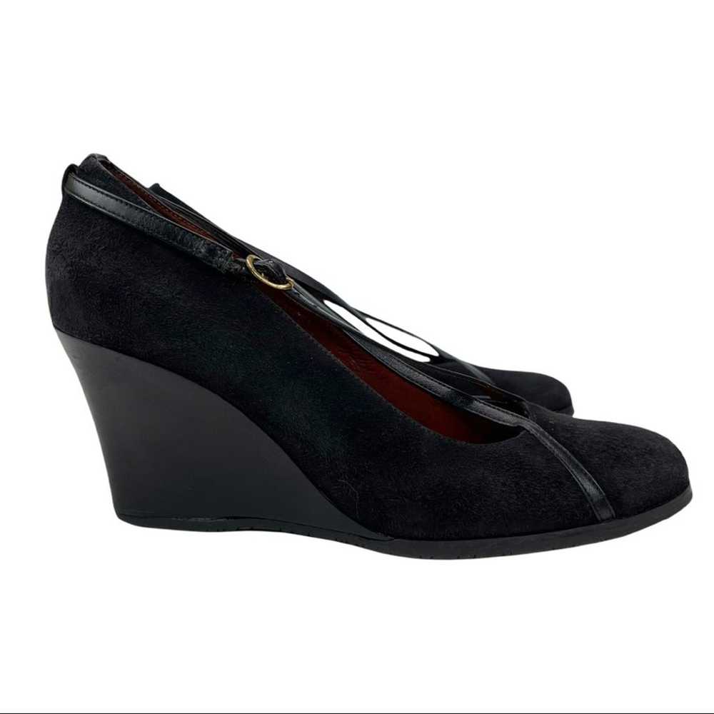 Donald J. Pliner Black Suede Crisscross Mary Jane… - image 7