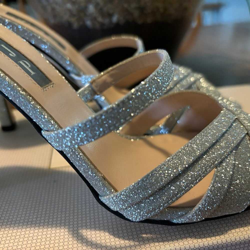 SJP Silver heels Euro 37.5 /US 6.5 - image 2